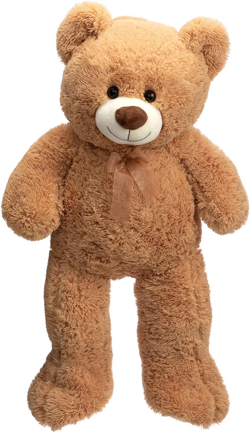 HUG 'n' FEEL SOFT TOYS Soft Toy Teddy Bear Plush & Stuffed Toys (5 feet, Brown)