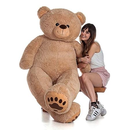 Hugging & Cuddling Teddy Bear for Girls, Teddy Bear Soft Gift 4 Feet Brown (New)