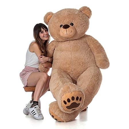 Hugging & Cuddling Teddy Bear for Girls, Teddy Bear Soft Gift 4 Feet Brown (New)