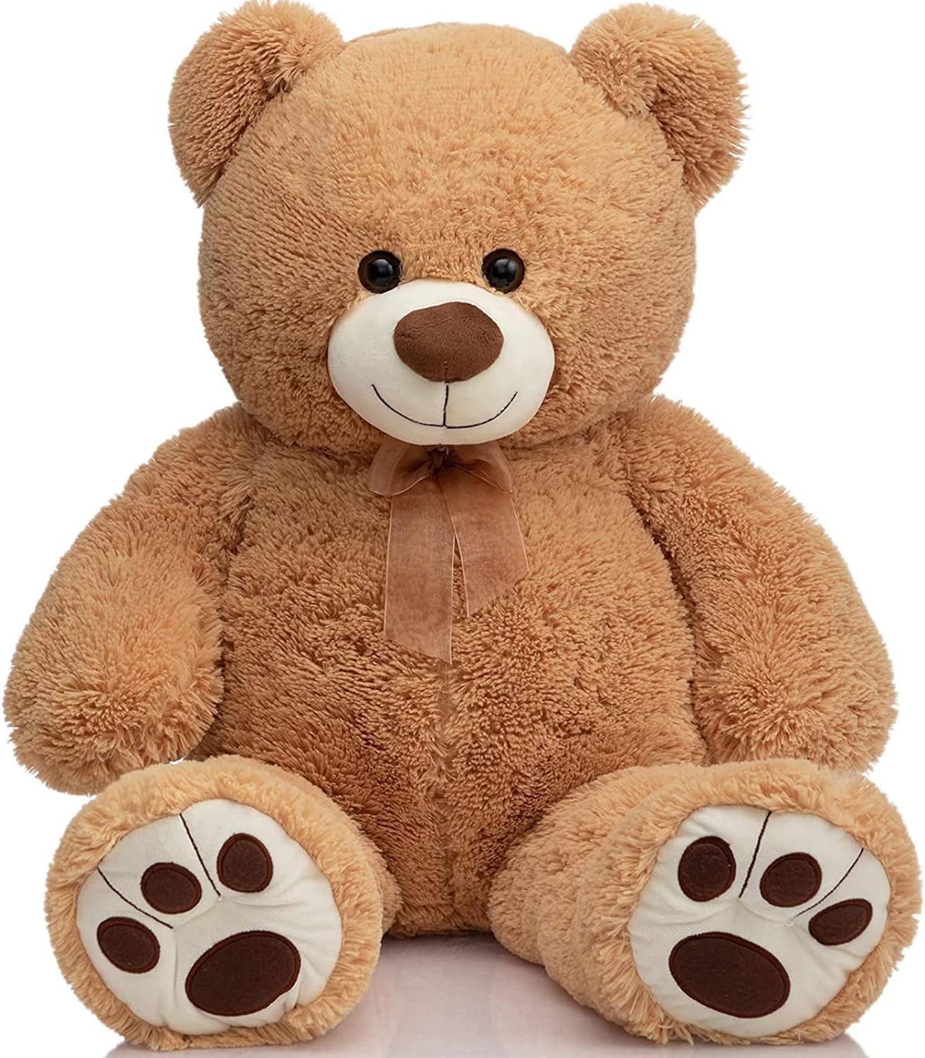 HUG 'n' FEEL SOFT TOYS Soft Toy Teddy Bear Plush & Stuffed Toys (5 feet, Brown)