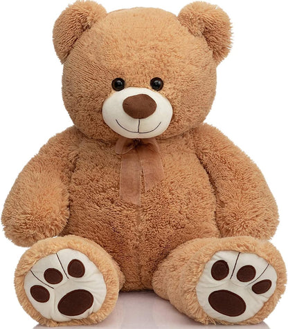 HUG 'n' FEEL SOFT TOYS Soft Toy Teddy Bear Plush & Stuffed Toys (5 feet, Brown)