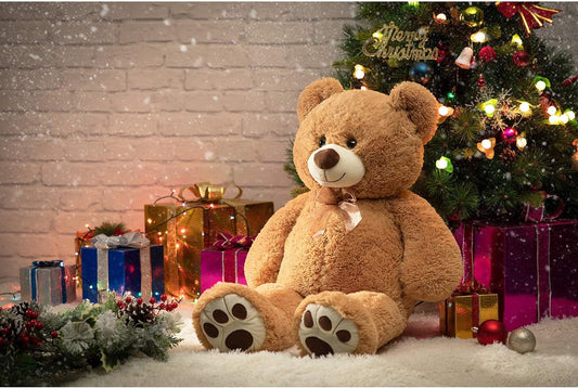 HUG 'n' FEEL SOFT TOYS Soft Toy Teddy Bear Plush & Stuffed Toys (5 feet, Brown)